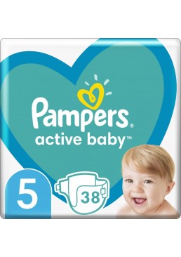 Підгузки Pampers Active Baby розмір 5 (11 - 16 кг), 38 шт